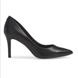 Karl Lagerfeld Royale black leather stiletto 6.5